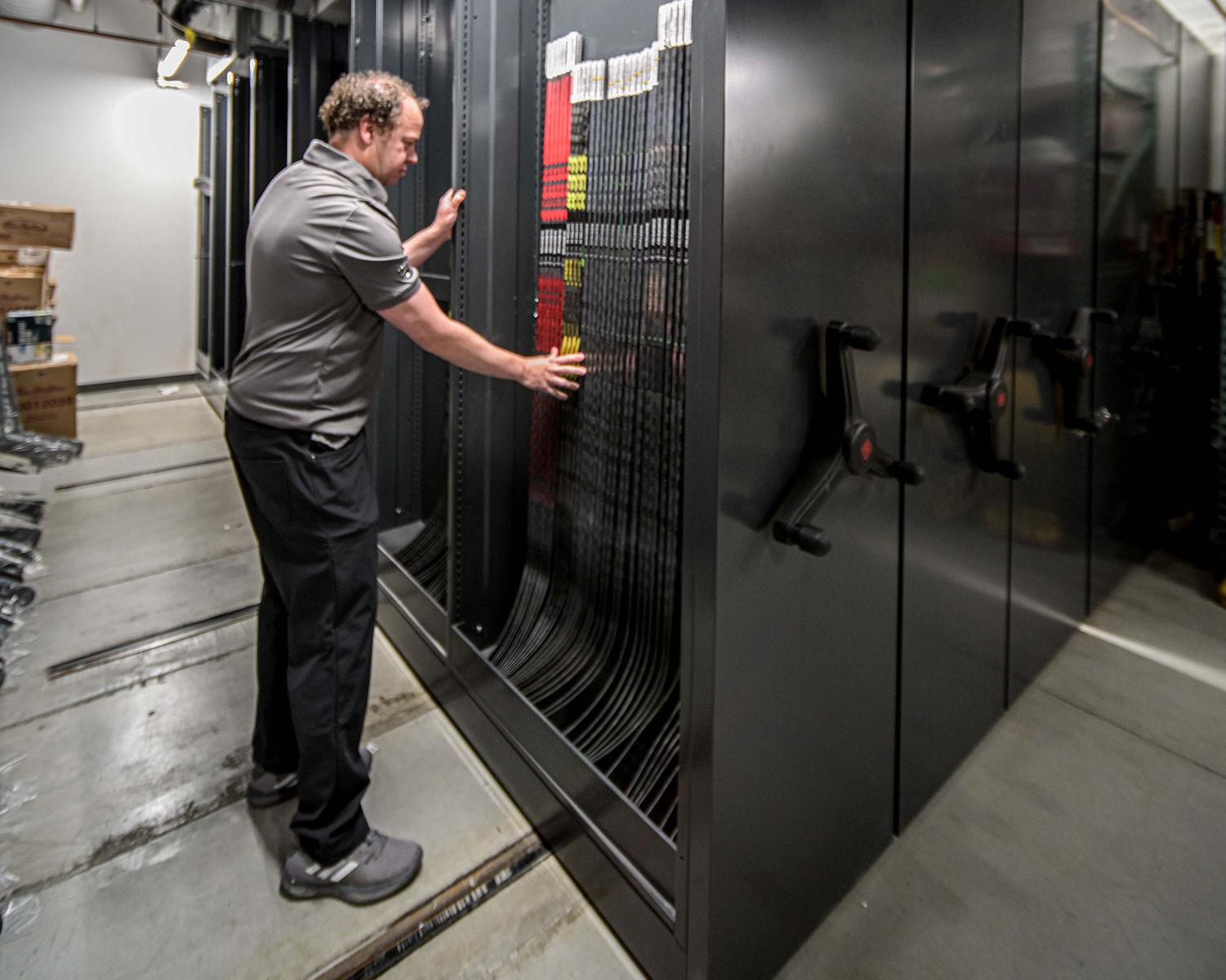 Storage for the Vegas Golden Knights.